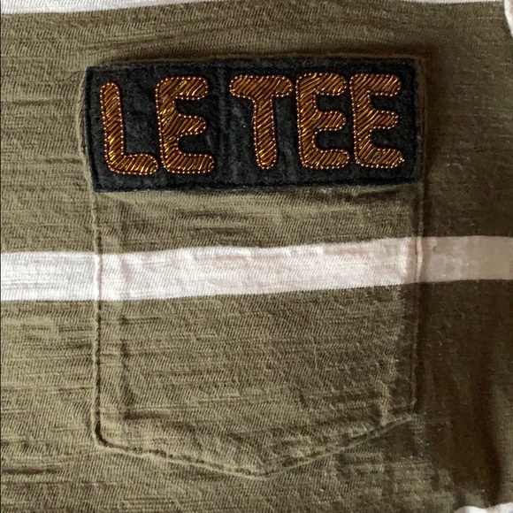 Banana Republic Striped Long Sleeve Tee - Picture 4 of 4